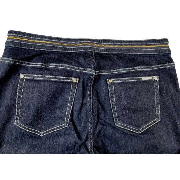 Black Label Womens Blue Jeans Zipper in Waistband size .5 / 6 XS  JH1196 - Picture 5 of 5